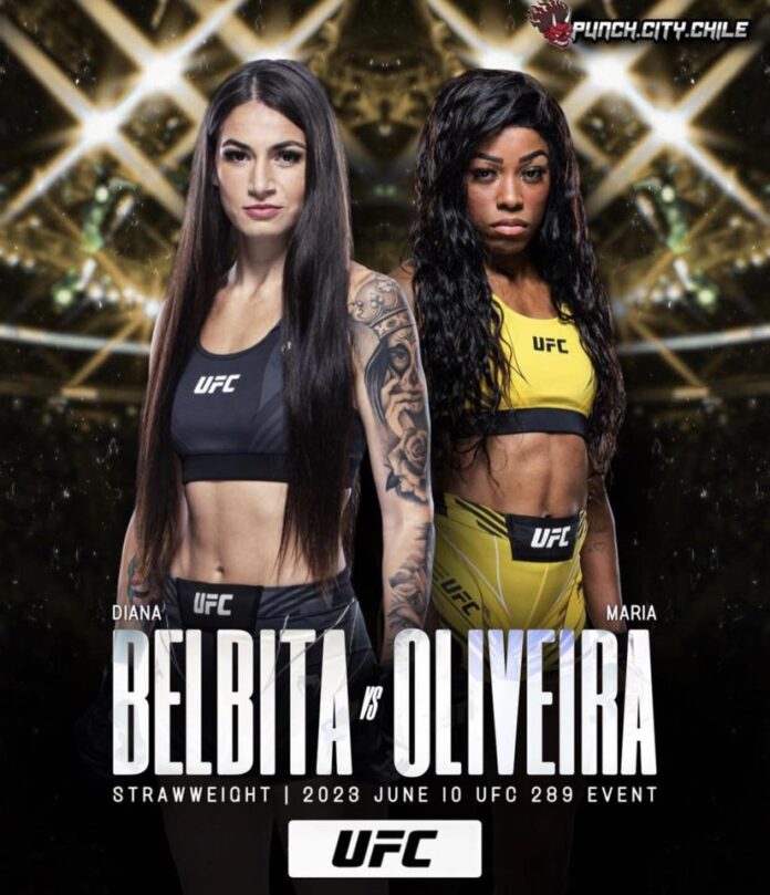 Diana Belbita vs Maria Oliveira - UFC 289 - Next fight